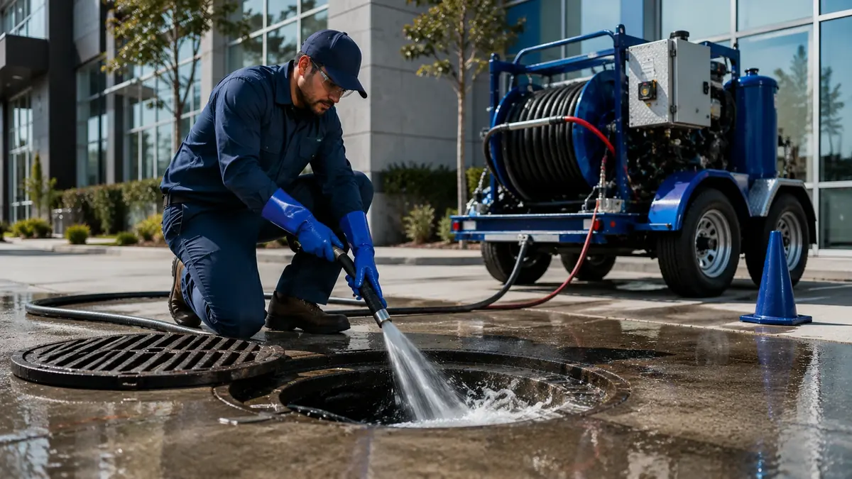 Commercial Hydro Jet Drain Cleaning in Sierra Madre