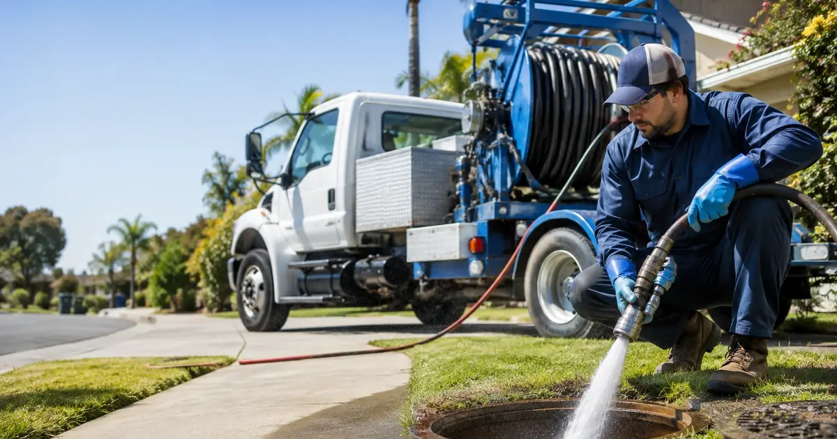 Hydro jet sewer cleaning Sierra Madre